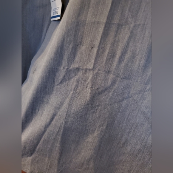 Lucky Brand Grey Long Sleeve Button Front Dress Shirt Men's Size Medium - Picture 14 of 14